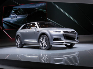 Exposition de l'Audi Q9